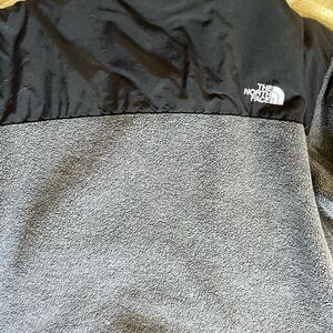 The North Face Charcoal and Black Fleece Jacket